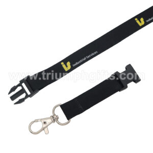 Nylon Lanyards with Buckle Release