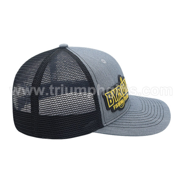 Promotional Rubber Patch Trucker Cap