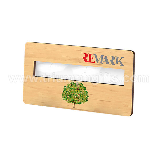 Wooden Name Badges