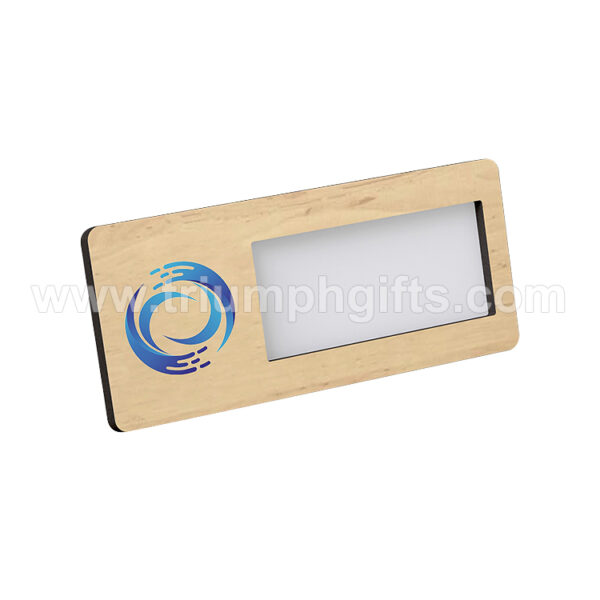 Wooden Name Badges