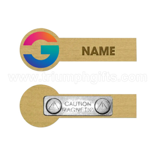 Wooden Name Labels