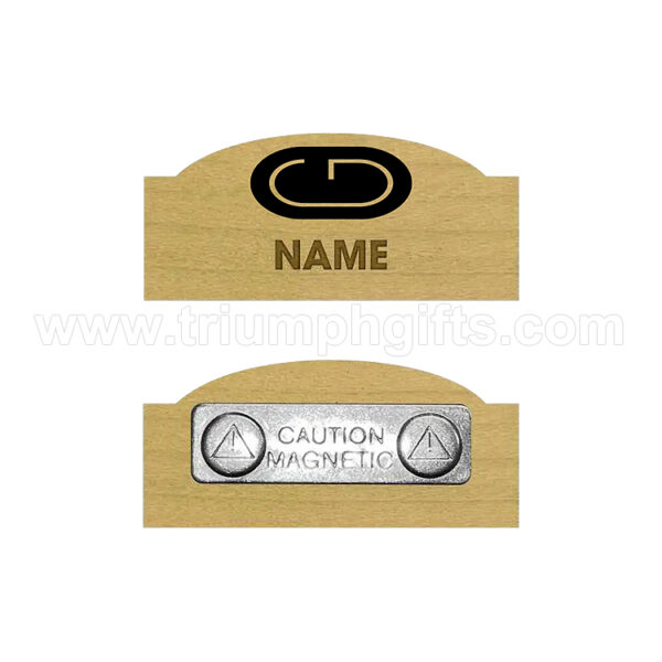 Wooden Name Labels