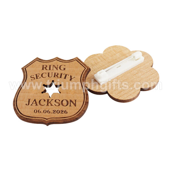 Wooden Name Labels