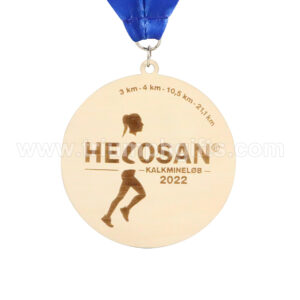 Wooden Running Medals