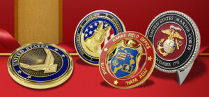 High-quality custom challenge coins by Triumph Gifts