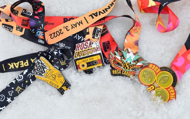 Custom PVC Rubber Medals for Virtual Races – Triumph Gifts