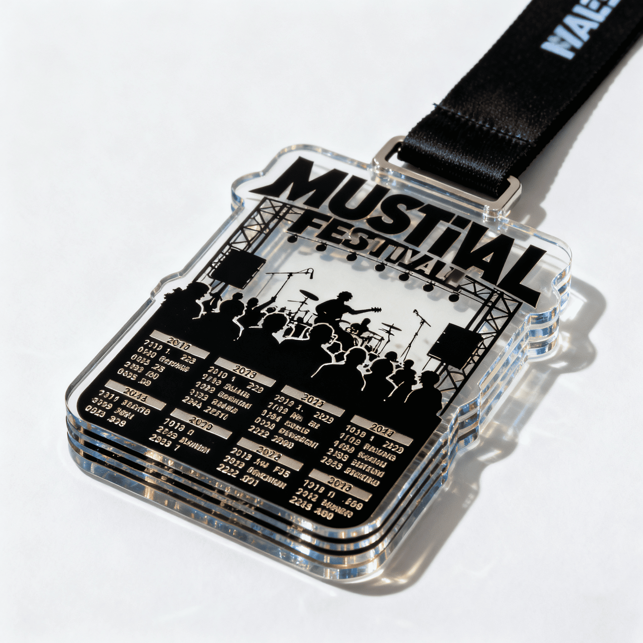 Custom Acrylic Medals for Awards and Events