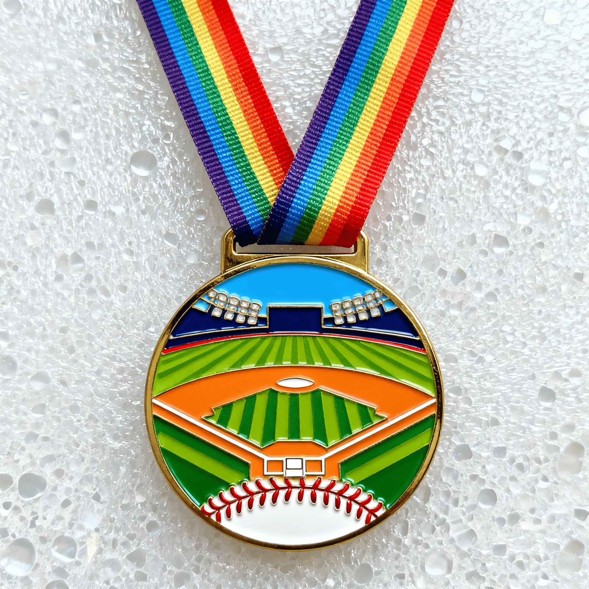 Custom Baseball Medal (3)