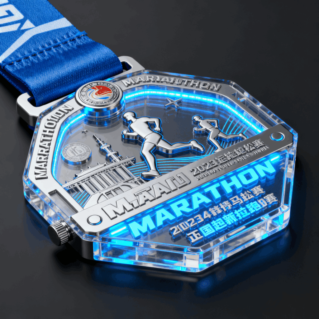 Custom LED medals
