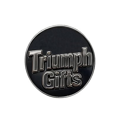 High-quality custom medals and trophies with Triumph Gifts branding, perfect for awards and recognition events.