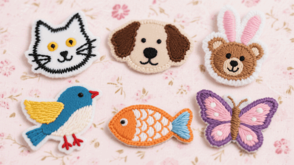 Custom Animals Embroidery Patches