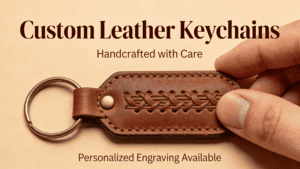 Custom Leather Keychains Manufacturer